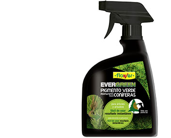 Pigmento verde para las coníferas 